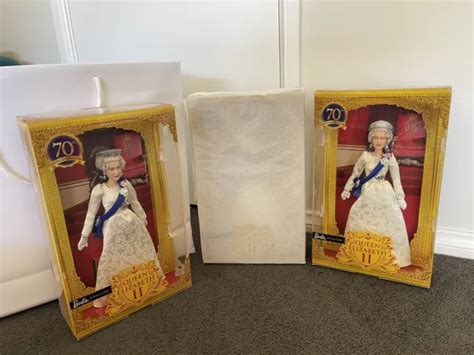 Barbie Signature Queen Elizabeth Ii Platinum Jubilee Doll Bnib Limited