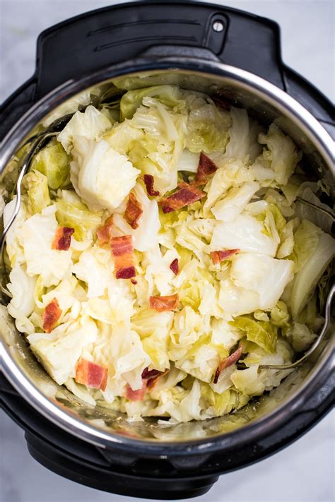 Instant Pot Cabbage • Dishing Delish