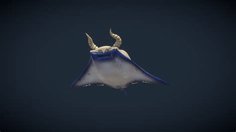 Skeleton Stingray - 3D model by Thomas.Liao [f597003] - Sketchfab