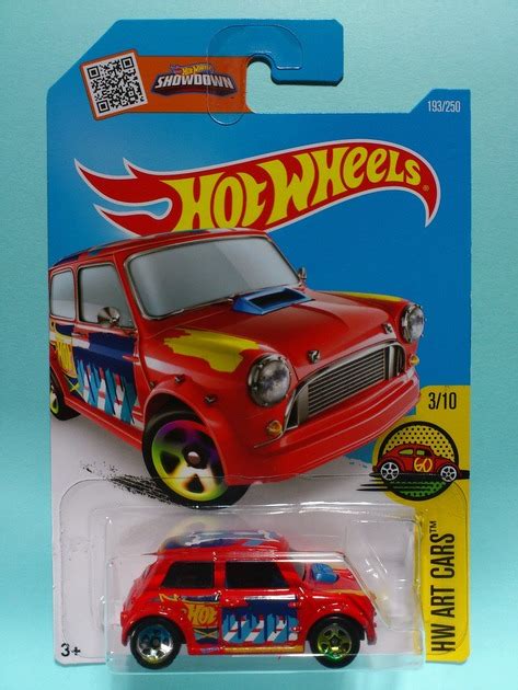 Morris Mini Hw Art Cars Red Toys Museum Muuseo