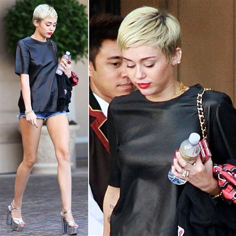 Miley Flaunts Her Ring — And Addresses Jennifer Lawrences Haircut