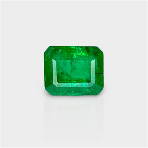 Cts Natural Emerald Step Cut Octagon Loose Gemstone