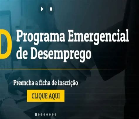 Catanduva Abre Cadastro Em Programa Emergencial De Desemprego