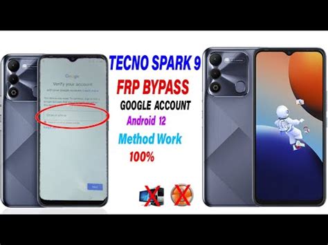 TECNO SPARK 9 FRP BYPASS Google Account Without Pc New Method Work 100