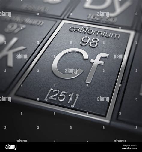 Californium Chemical Element Hi Res Stock Photography And Images Alamy