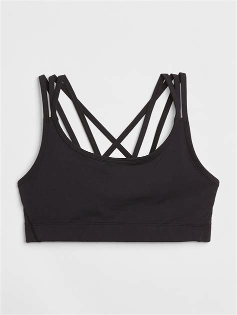 Gapfit Medium Impact Strappy Sports Bra Gap