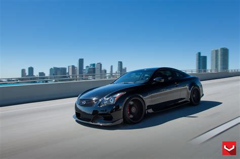 Sinister And Stylish Lowered Infiniti G Fitted With A Body Kit