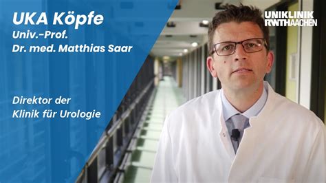 Uka K Pfe Univ Prof Dr Med Matthias Saar Direktor Der Klinik F R