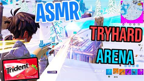 ASMR Gaming Fortnite Arena Tryhard Relaxing Gum Chewing