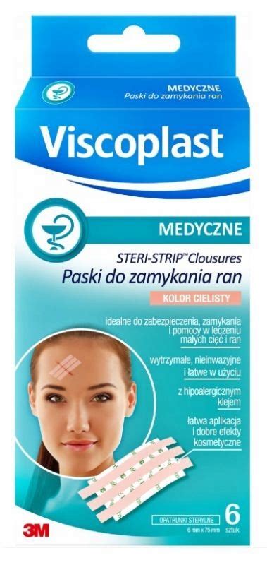 Viscoplast Steri Strip Paski Do Zamykania Ran Szt Allegro Pl