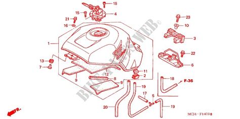 FUEL TANK CBR900RR 00 01 RE 01 For Honda CBR 929 FIREBLADE ERION