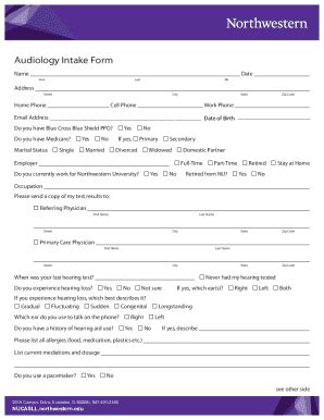 Fillable Online Hearing Aid Claim Form Fax Email Print Pdffiller