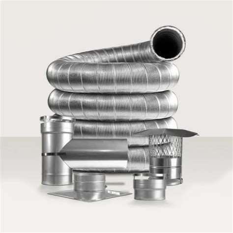 EasyFlex 316Ti Pre-Insulated Chimney Liner Kit - 6" | Champion ...