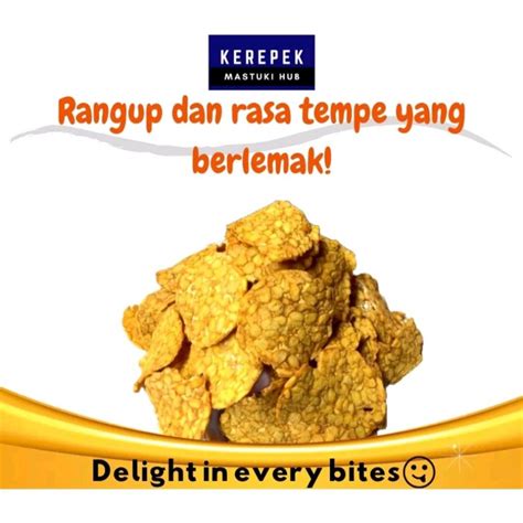 Kerepek Tempe Masin Ketumbar Sira Ori Spicy 500g 350g Food