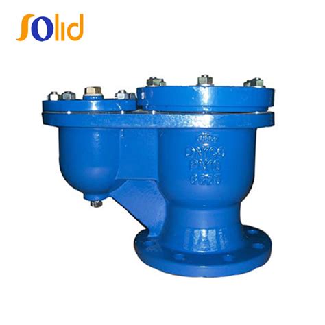 Pn10 Pn16 Ductile Iron Din3352 Flanged Double Orifice Air Release Valve Air Release Valve And