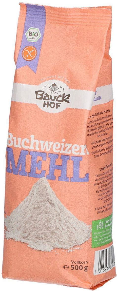 Bauckhof Buchweizenmehl Vollkorn Bio G Pris