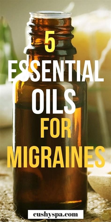 5 Essential Oils For Headaches And Migraines Migraines Remedies Oils