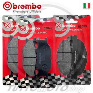 KIT PASTIGLIE FRENO BREMBO CARBON YAMAHA TMAX 500 2006 2007 ANTERIORI