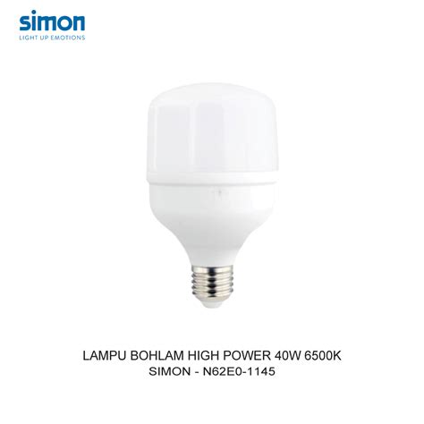 Listrikkita Simon Lampu Bohlam High Power W K