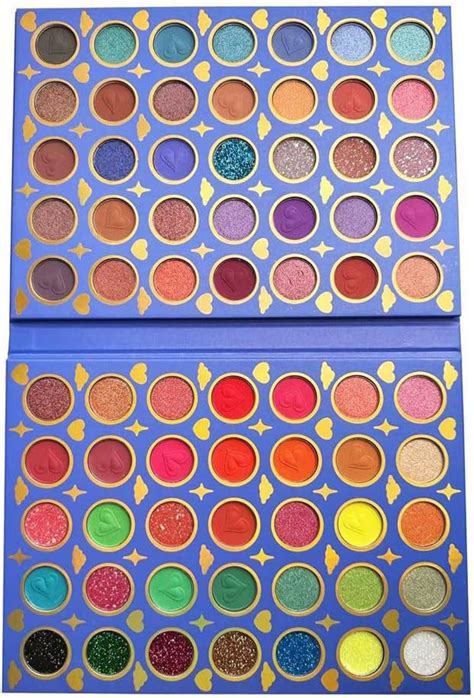 Colors Mashed Potato Eyeshadow Palette Matte Glitter Iridescent