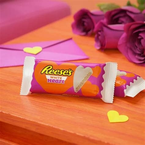 Reeces Heart White Creme Reeces Mantequilla De Man De Onzas X