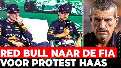 Red Bull Aston Martin En Williams Naar De Fia Voor Protest Van Haas