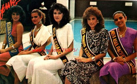 Historia Del Miss Ecuador En Imágenes Reinas De Belleza