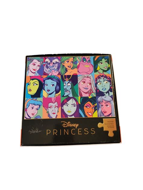 Ceaco Disney Princess And Villains 300 Piece Jigsaw Puzzle Complete EBay