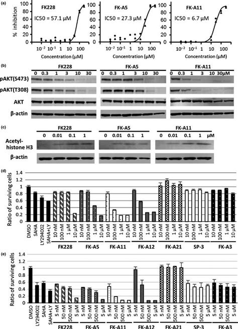 Effects Of Fk Fk A And Fk A On Inhibition Of Pi K Activity And