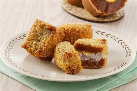 Resep Kue Keranjang Goreng Lapis Kelapa Parut Kreasi Camilan Imlek