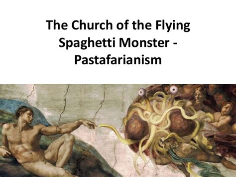 Church Of The Flying Spaghetti Monster Pastafarianism