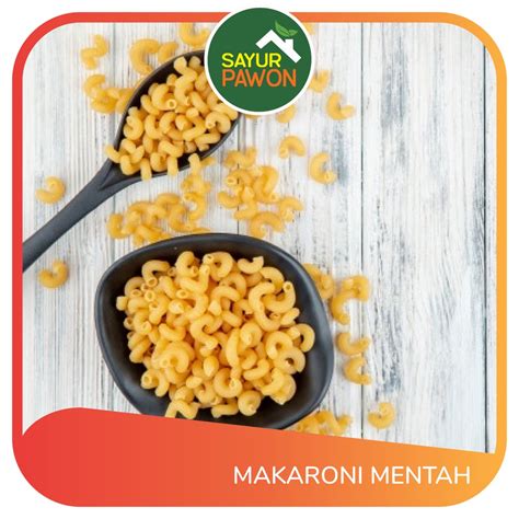 Jual Makaroni Mentah Per Gr Eceran Shopee Indonesia