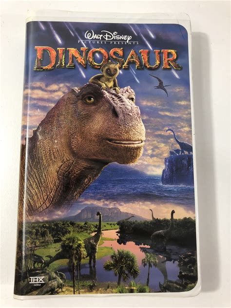 DINOSAUR Walt Disney 2000 VHS Movie Clam Shell Case Pre Owned VG