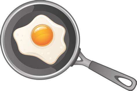 Delicious Fried Eggs Clipart Collection Free Vector Graphics