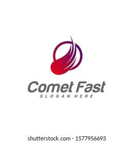 Comet Logo Vector Comet Logo Design Stock Vector (Royalty Free) 1577956693 | Shutterstock