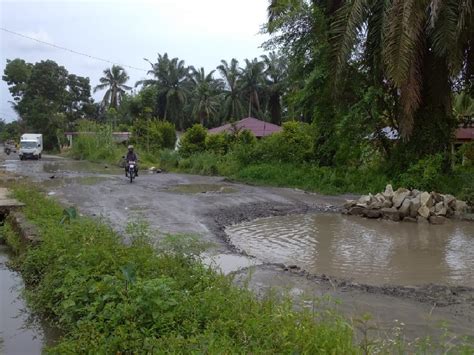 Ruas Jalan Provinsi Di Siantar Simalungun Hancur Lebur Waskita Pemenang