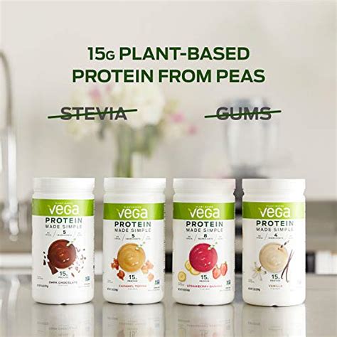 Vega Protein Made Simple Vanilla 39 Servings Xl Tub Plant Based Healthly Vegan Protein