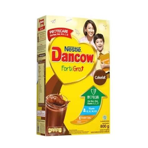 Jual Dancow Fortigro Coklat Full Cream Instant Shopee Indonesia