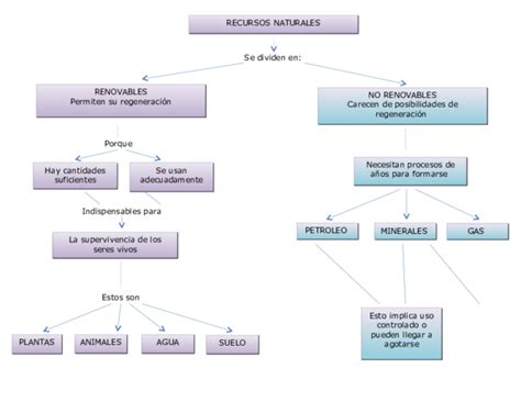 Doc Mapa Conceptual Recursos Naturales