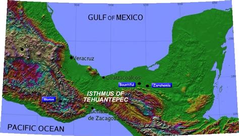 Picture Information: Isthmus of Tehuantepec in Mexico