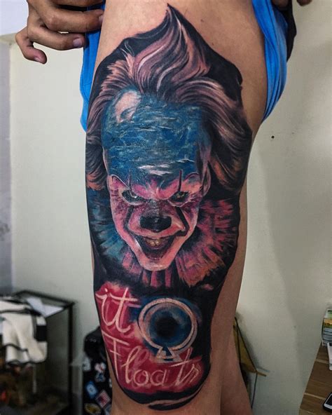 Spooky Pennywise Tattoo Ideas Designs And The Meaning