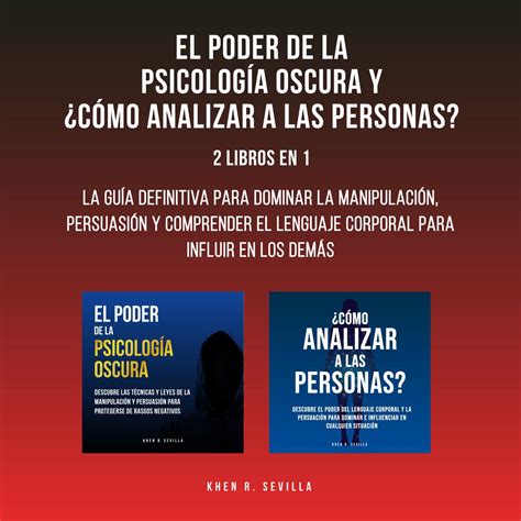 Libro fm El Poder De La Psicología Oscura y Cómo Analizar A Las