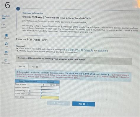 Solved Required Information Exercise 9 12 Algo Record Chegg