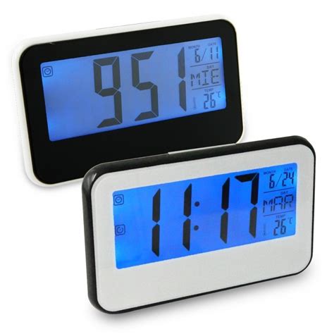 Reloj Despertador Digital Con Sensor De Mesa 24 900 En Mercado Libre