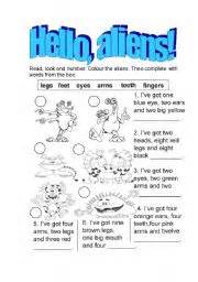 Aliens Worksheets