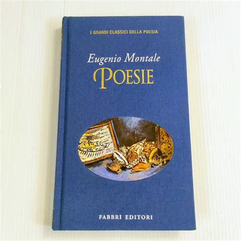 Eugenio Montale Poesie Fabbri Editori Retroforce