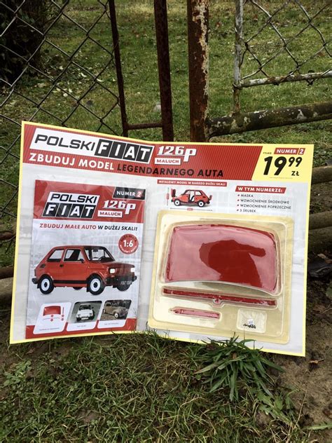 Czasopismo Fiat 126P Maluch 1 6 HACHETTE Auta PRL Model Kolekcja