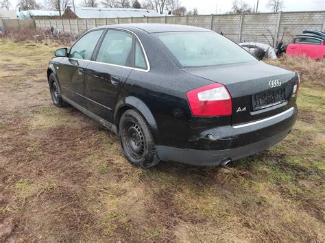 CZĘŚCI Audi A4 B6 2 0 ALT Ly9b Zderzak LAMPA SILNIK Maska Drzwi skóra