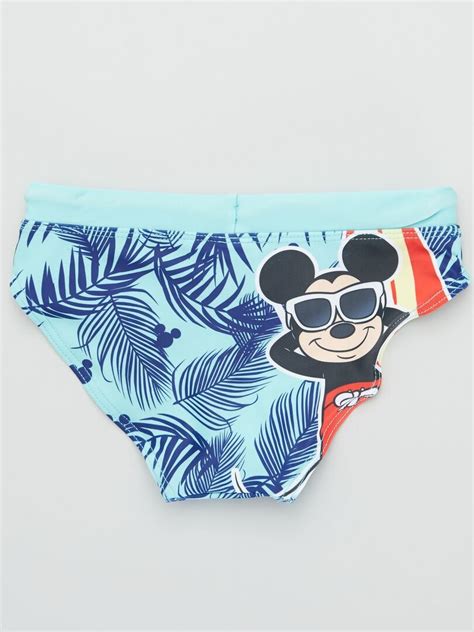 Slip De Bain Mickey Bleu Kiabi