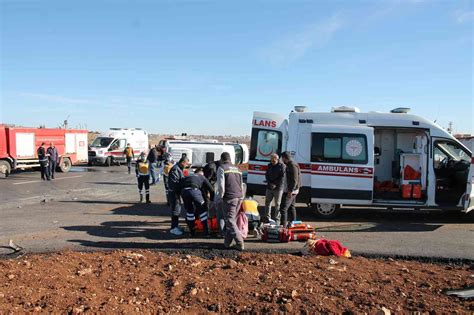 Midyatta zincirleme trafik kazası 1 ölü 5 yaralı Mardin Haberleri